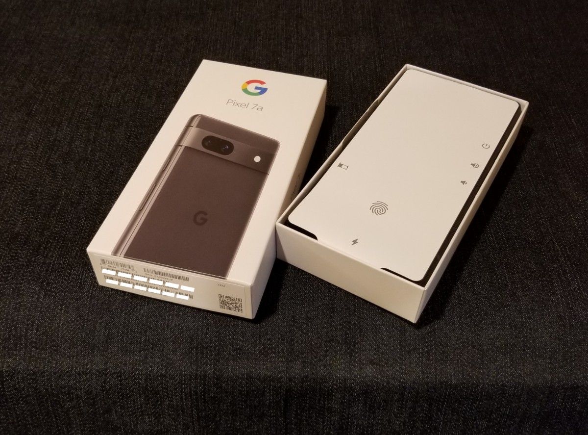 【新品未使用/SIMフリー】Google Pixel 7a 128GB/Charcoal/一括購入/判○/nanoSIM/eSIM