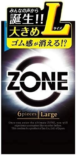 ZONE ゾーン コンドーム Lサイズ 6個入×4ケース 