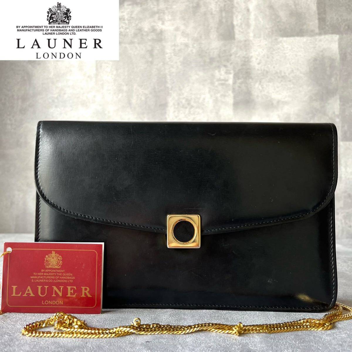 Launer London ロウナーロンドン ショルダーバッグ クラッチ