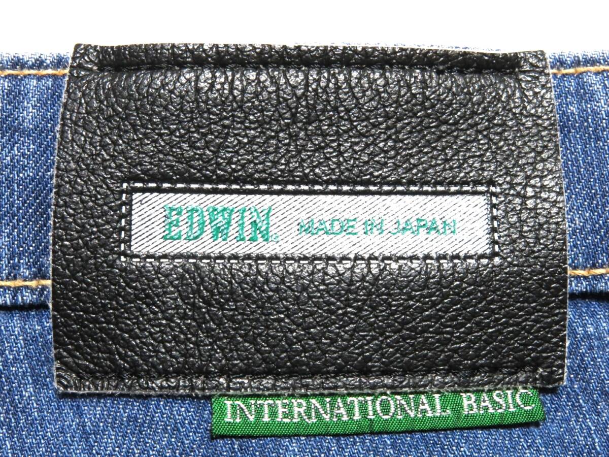 日本製　EDWIN　エドウィン　ストレッチデニムパンツ　F403　サイズ36（W実寸約94cm）　※W実寸37相当　　(出品番号837)_画像7