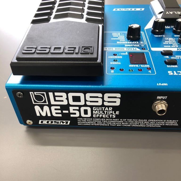 BOSS ME-50 ギターマルチエフェクター 通電確認済 本体のみ ケース付き〈中古品〉_画像6