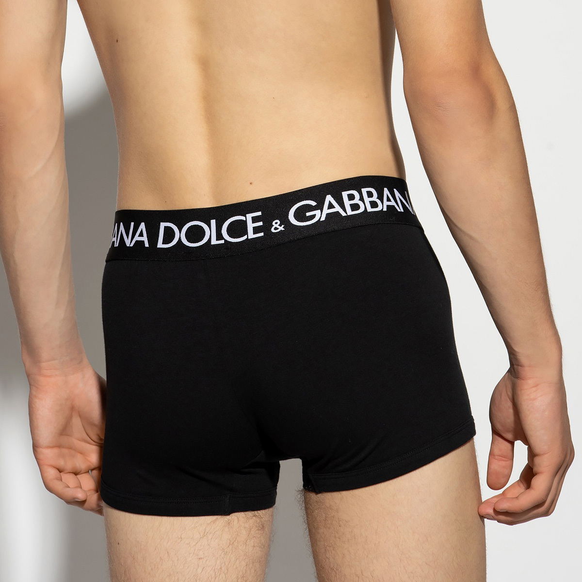  free shipping 3 DOLCE&GABBANA Dolce & Gabbana M9D70J ONN97 N0000 under wear boxer shorts 2 pieces set size 3
