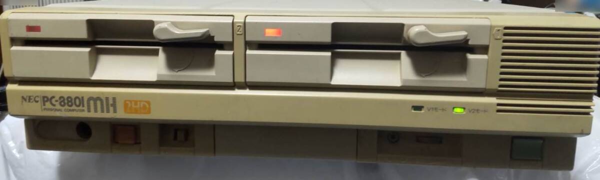PC-8801MH NEC フルメンテナンス動作品、電解コンデンサ交換済み_画像1