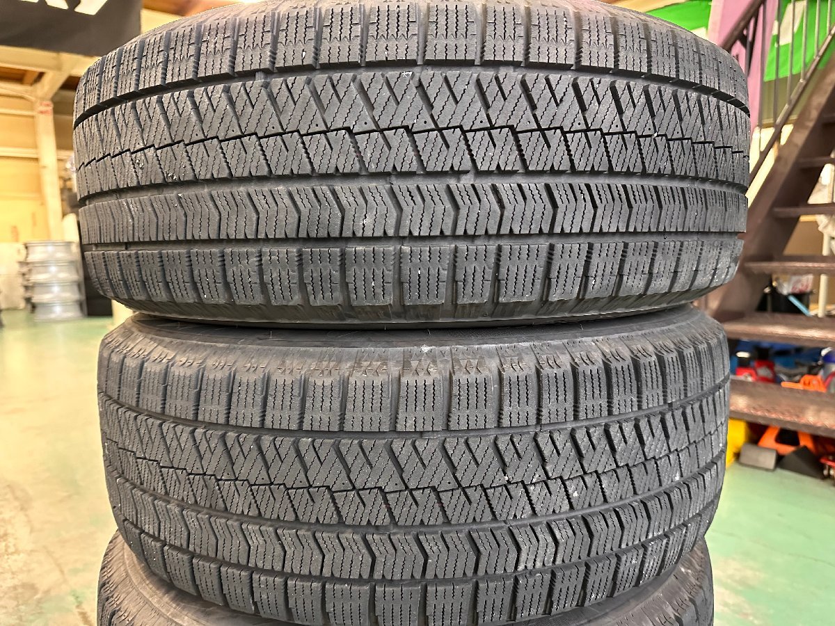 2021年製 スタッドレス ブリヂストン ブリザック VRX2 215/60R16 6.5J +54 5H PCD114.3 4本set オデッセイ ヴェゼル CX-3 等 P240225a_画像9