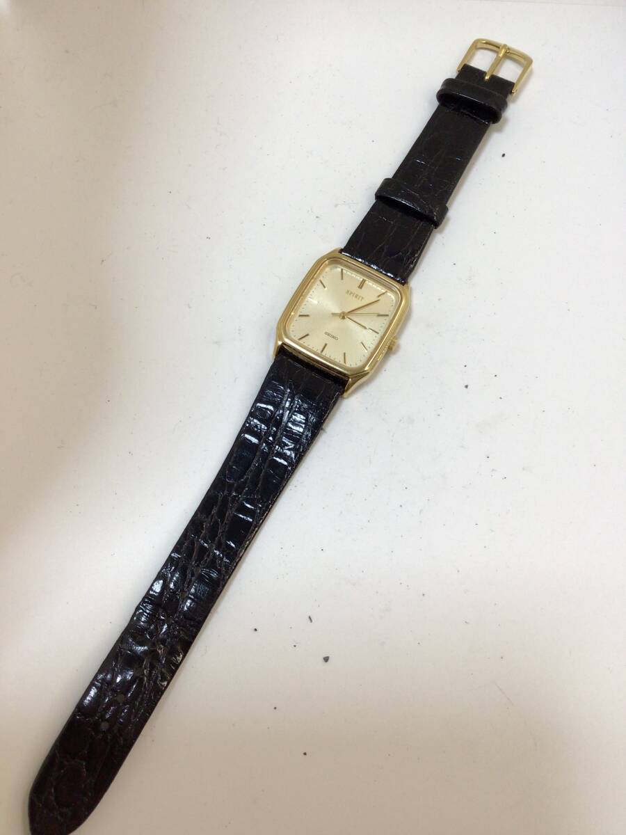 【SEIKO SPIRIT】メンズ腕時計　中古品　稼動品　電池交換済　6-29 sh_画像3