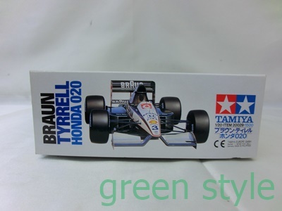 # ブラウン・ティレル　ホンダ020　未組立　プラモデル　1/20グランプリコレクション　タミヤ　レーシングカー_画像2