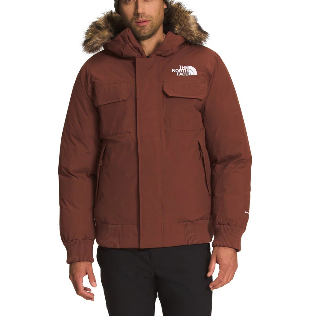 新品 正規品 USA限定 日本未発売 The North Face ノースフェイス US-M マクマードボンバー ダウンジャケット BROWN_画像8