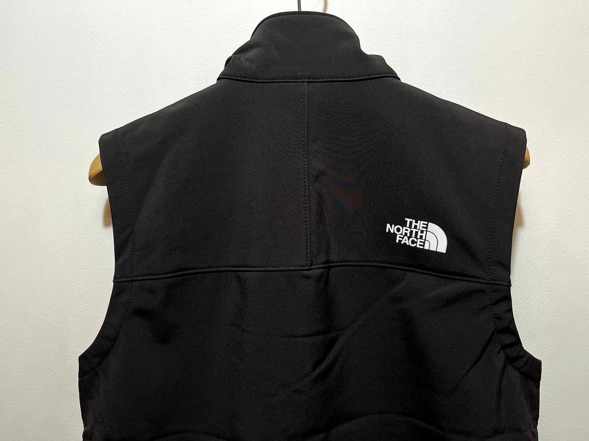 新品 正規品 USA限定 日本未発売 The North Face ノースフェイス US-S ストレッチベスト しっかりとした生地 撥水加工 防風 APEX ブラック_画像6