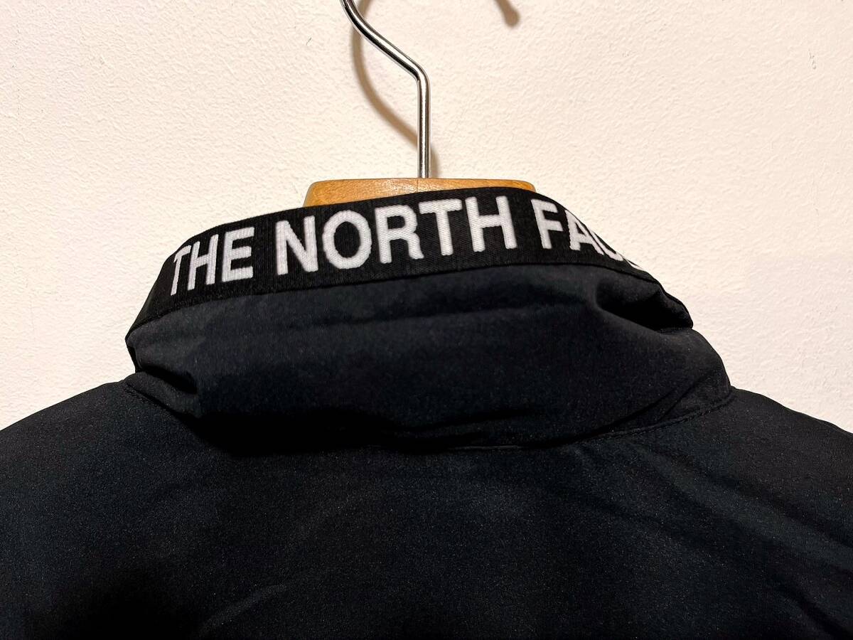 新品 正規品 USA限定 The North Face ノースフェイス US-S 首ロゴ入り ストレッチ ナイロンジャケット ウインドブレーカー 靭やか_画像7