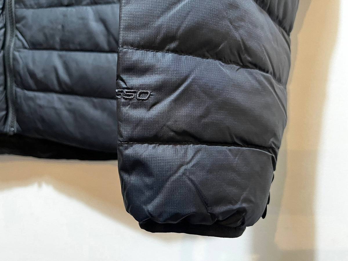 新品 正規品 USA限定 ノースフェイス THE NORTH FACE MINOQUA DOWN ダウン US-XXL 軽量 550フィル フレア 黒 ジップインジップ可能_画像7