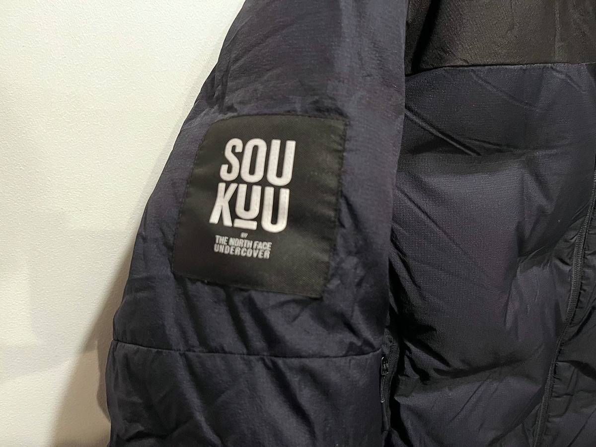 送料無料 即決【日本未発売サイズ NAVY-XL】新品 UNDERCOVER × The North Face アンダーカバー×ノースフェイス ヌプシ ダウンジャケット