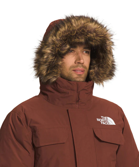 新品 正規品 USA限定 日本未発売 The North Face ノースフェイス US-M マクマードボンバー ダウンジャケット BROWN_画像9