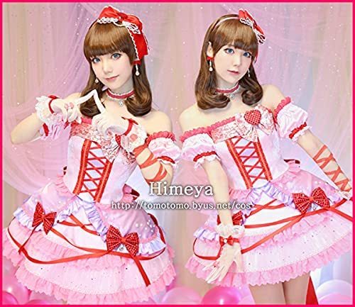 シンデレラガールズ◇佐久間まゆコスプレ衣装風(ウィッグ 靴 シンデレラガールズ◇佐久間まゆコスプレ衣装風(ウィッグ 靴