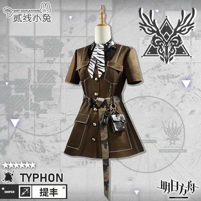 アークナイツ 提 Typhon コスプレ衣装(ウィッグ 靴別売り) - その他 アークナイツ 提 Typhon コスプレ衣装(ウィッグ 靴別売り) - その他