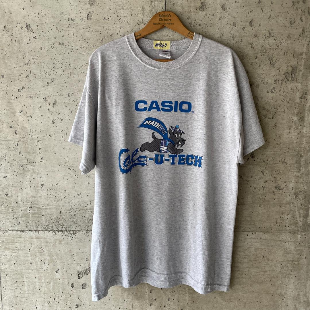 GF240 Tシャツ 企業T ビンテージ CASIO カシオ 電卓 プロモT_画像5