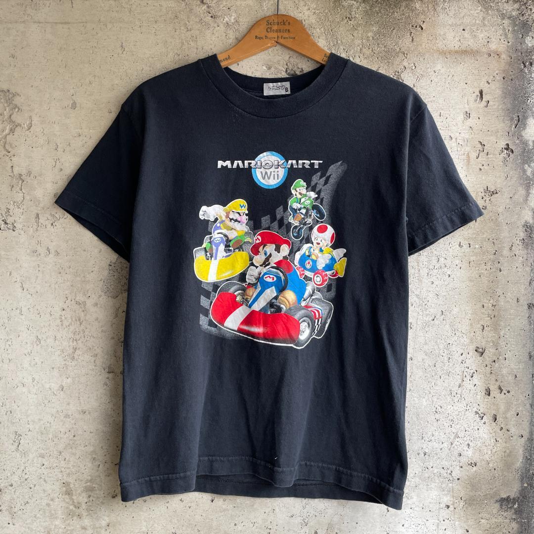 GF250B Tシャツ マリオカート wii ゲームT マリオ 00s 任天堂_画像2