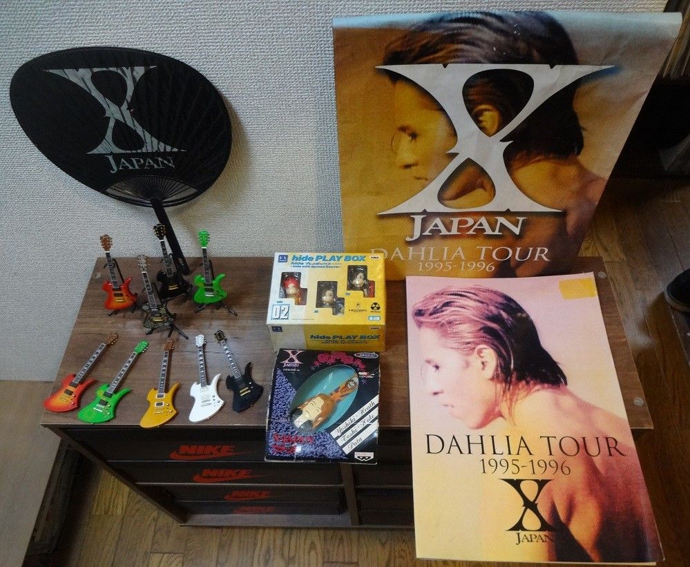 X JAPAN / エックス ジャパン グッズ セット hide Guitar X JAPAN / エックス ジャパン グッズ セット hide Guitar