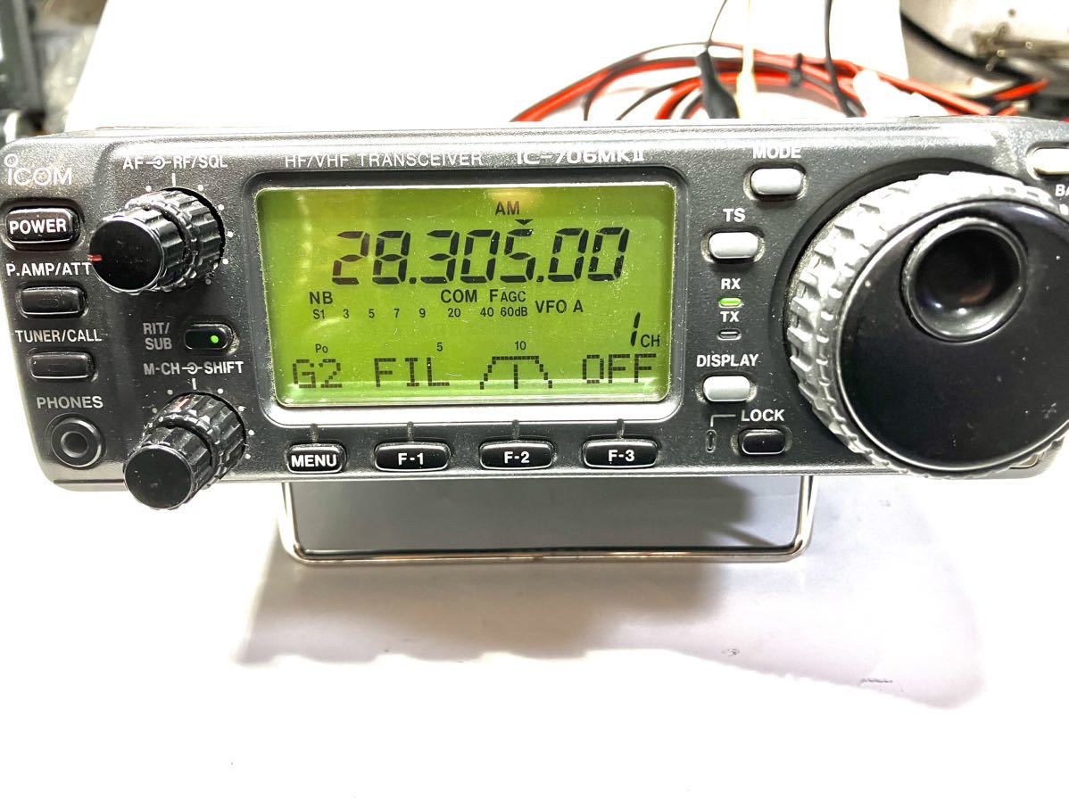 ☆☆アイコム ICOM IC-706MKⅡ 1.9-144MHz 50W/20W仕様　オールモード ☆☆_画像2