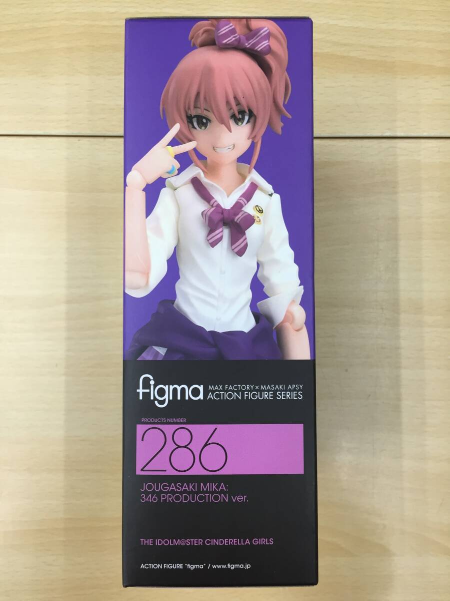 078 C-448/【1円スタート】未開封 figma 286 城ヶ崎美嘉 346プロダクションver. フィギュア 「アイドルマスター シンデレラガールズ」_画像2