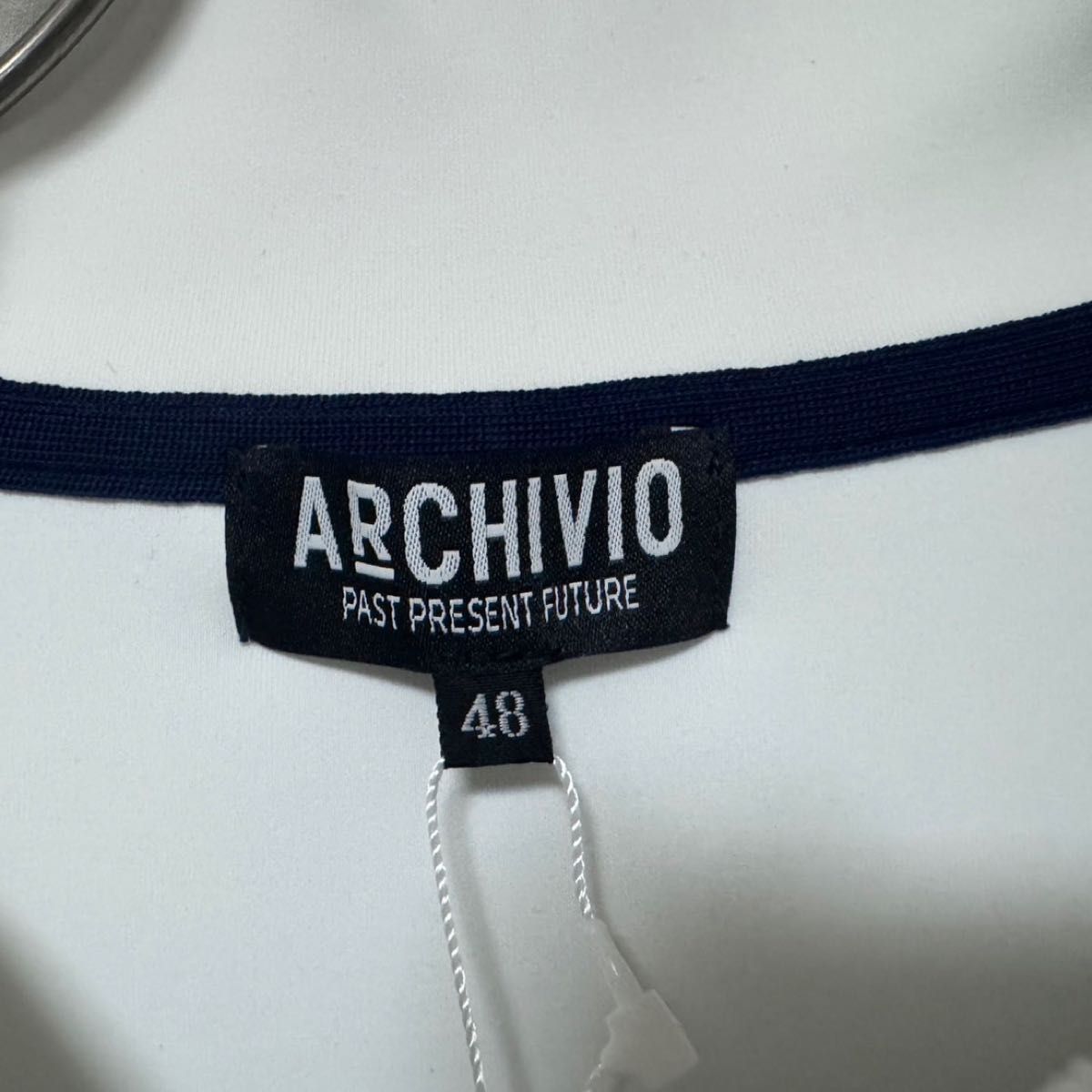 【新品】 ARCHIVIO アルチビオ ハイネック プルオーバー ハーフジップ メンズ ゴルフウェア スポーツ ロゴ 
