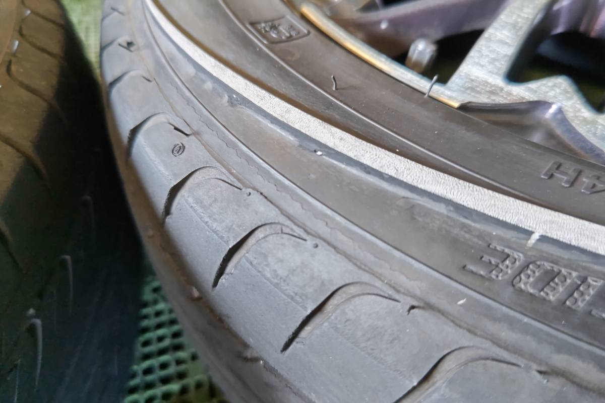 和道 桜 五分咲き 15インチ 6J+40 100-4H VITOUR FORMULA X 175/65R15 中古 4本セット アクア ヴィッツ スペイド キューブ スイフトの画像7