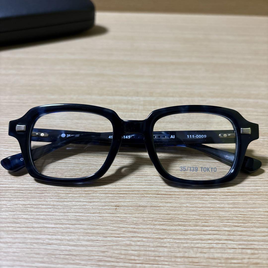 定価3.5万 35 139TOKYO 眼鏡 111-0009 SUMI - メガネ・老眼鏡