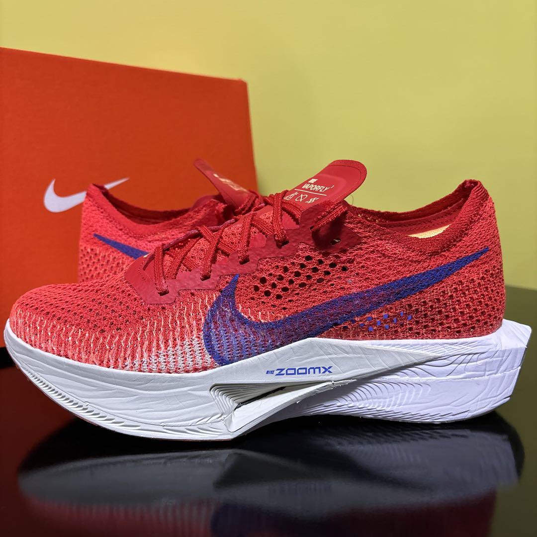 NIKE ZoomX VaporFly Next% 27.5cm 未使用品 ホワイト レッド グリーン NIKE ZoomX VaporFly Next% 27.5cm 未使用品 ホワイト レッド グリーン