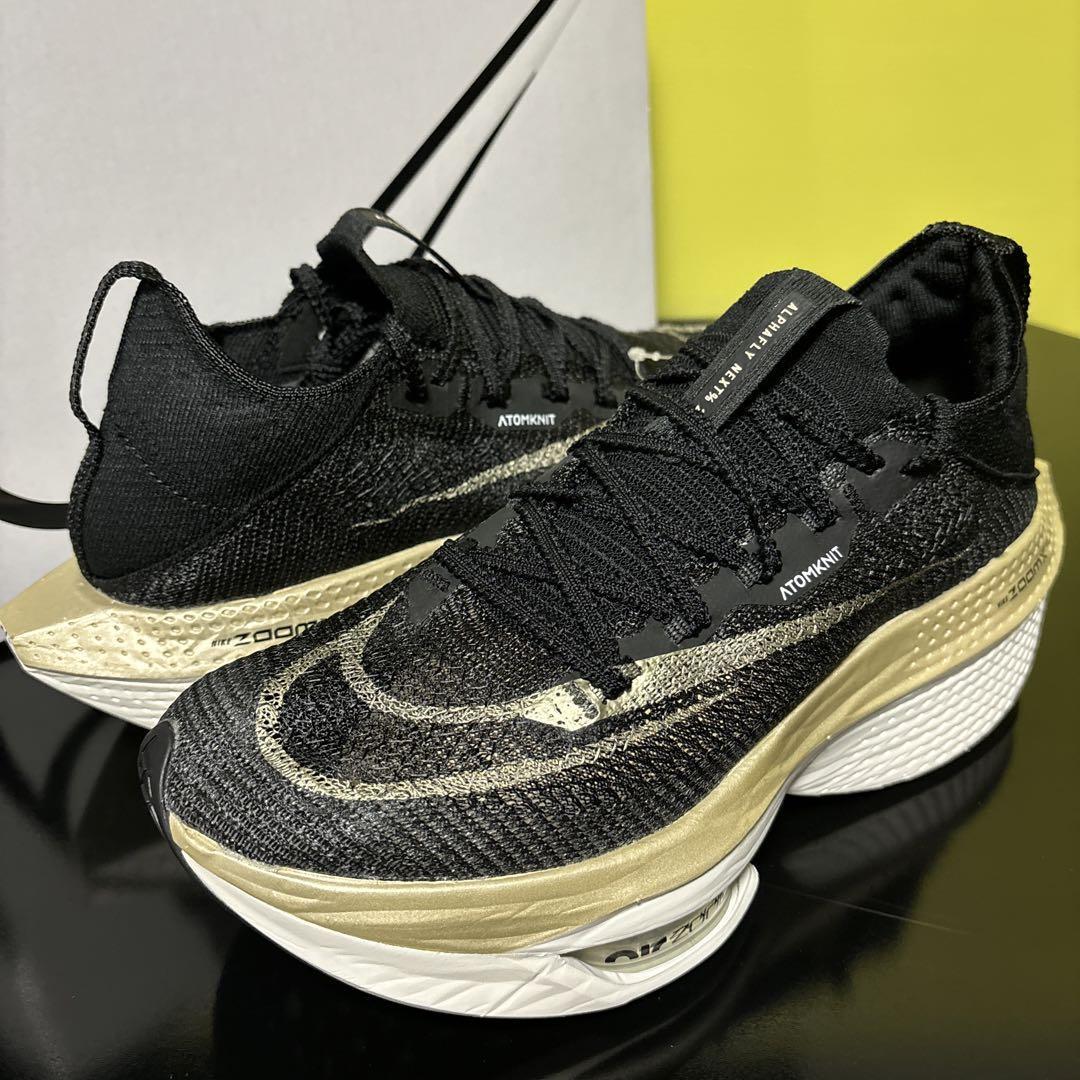 26.0cm ★定価3万9325円★ 新品 NIKE AIR ZOOM ALPHAFLY NEXT% 2 ナイキ アルファフライ％ 2 ランニングシューズ 厚底 黒 DN3555-001