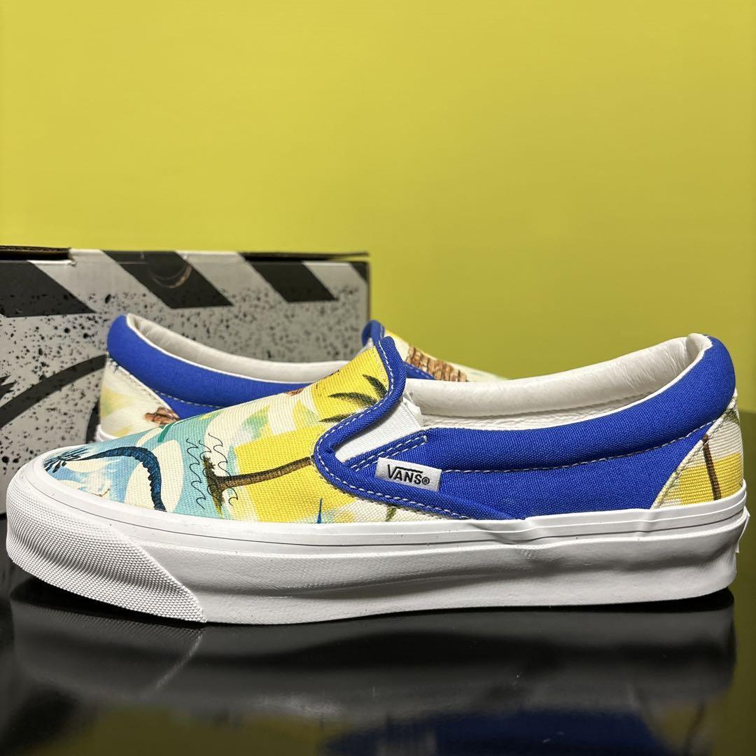 28.0cm★ 新品 VANS VAULT OG CLASSIC SLIP-ON LX バンズ スリッポン ヴォルト スニーカー VN0A32QNB4V_画像2