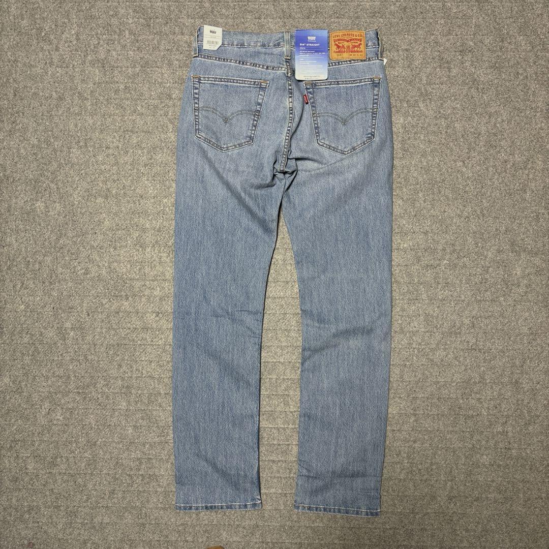 W30 ★新品 Levi's リーバイス 514 COOL ストレート ストレッチ デニムパンツ ジーンズ クール デニム 軽量 通気 吸湿 00514-1707_画像4