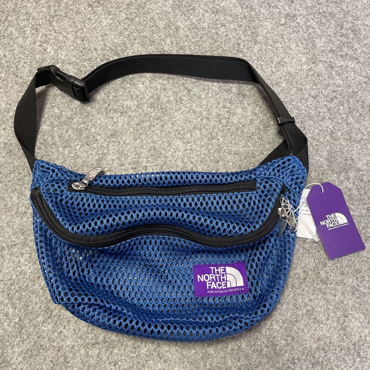 新品 ★ ノースフェイス パープルレーベル メッシュ ウエスト ボディー バッグ ショルダー THE NORTH FACE PURPLE LABEL NN7210N