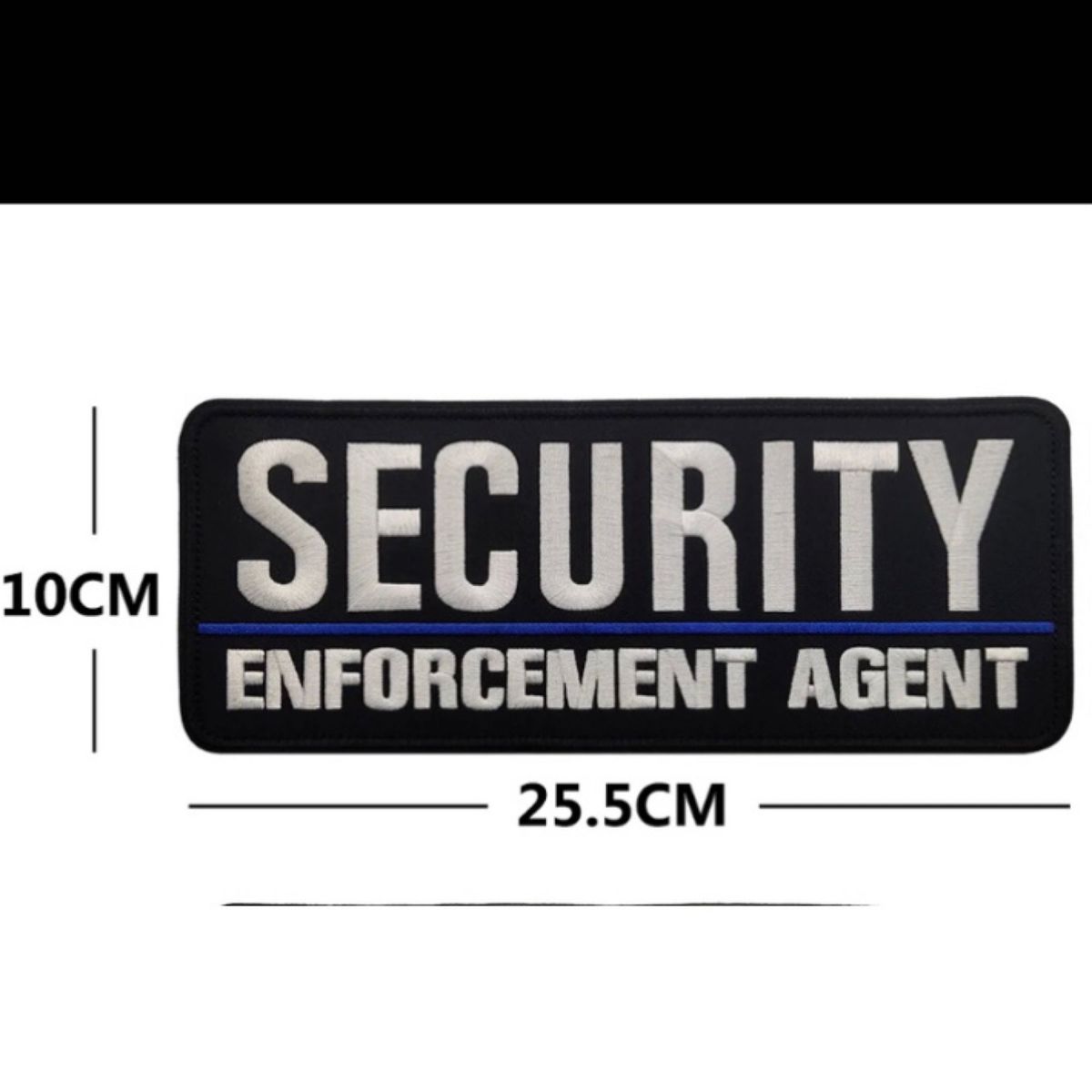 SECURITY セキュリティ ミリタリー 刺繍 BIG パッチ ワッペン 大判 サバゲー 警備 警察 リメイク