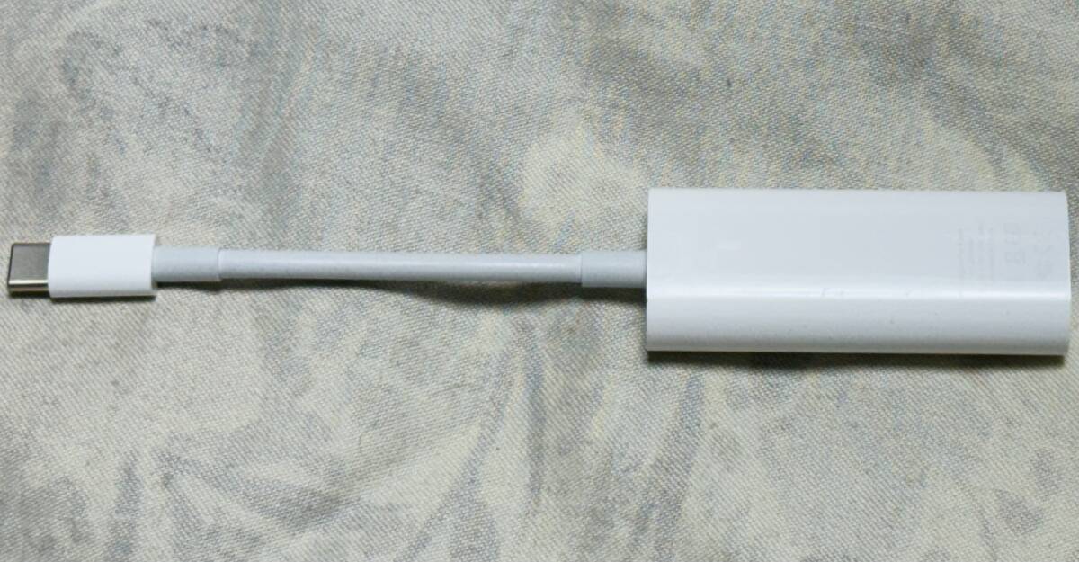 Apple Thunderbolt 3（USB-C）- Thunderbolt 2アダプタ_画像2