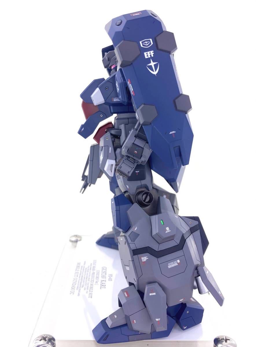 HGUC 1/144 グスタフ・カール(ユニコーンVer.) 全塗装改修完成品【機動戦士ガンダムUC[ユニコーン],ガンプラ】_画像3