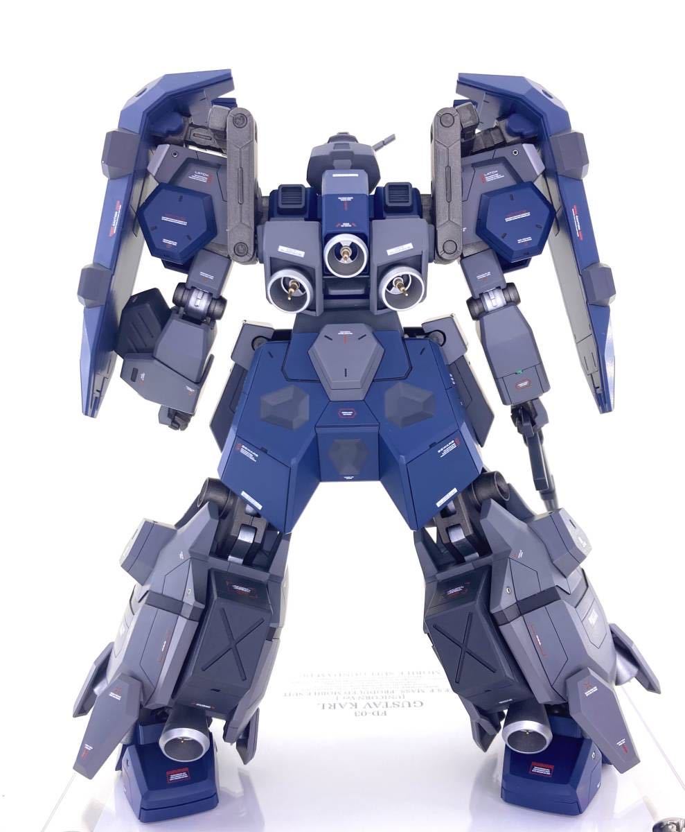 100%品質 HGUC 1/144 グスタフ・カール(ユニコーンVer.) 全塗装改修完成品 完成品