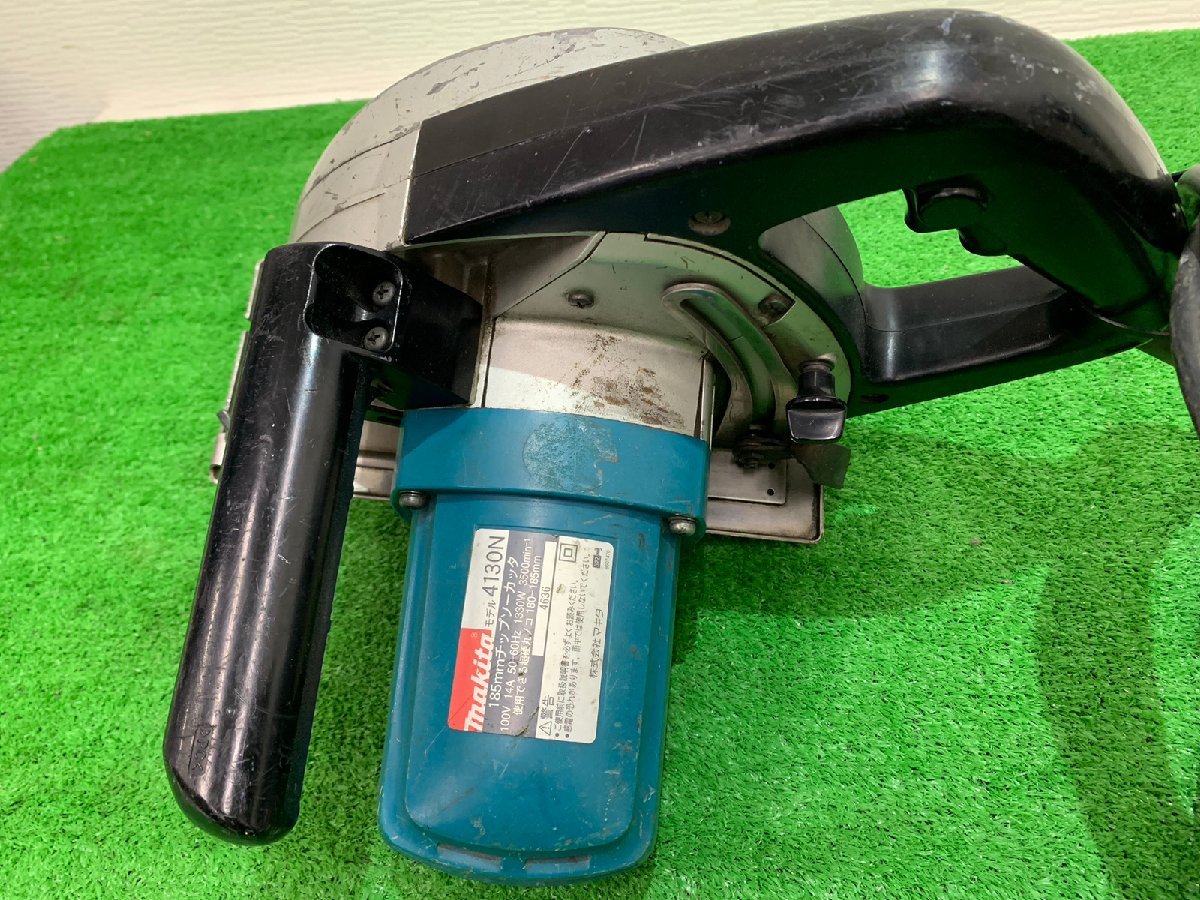 【中古】 makita マキタ　185ｍｍ チップソーカッター 4130Ｎ　【博多店】 動作確認済み_画像4