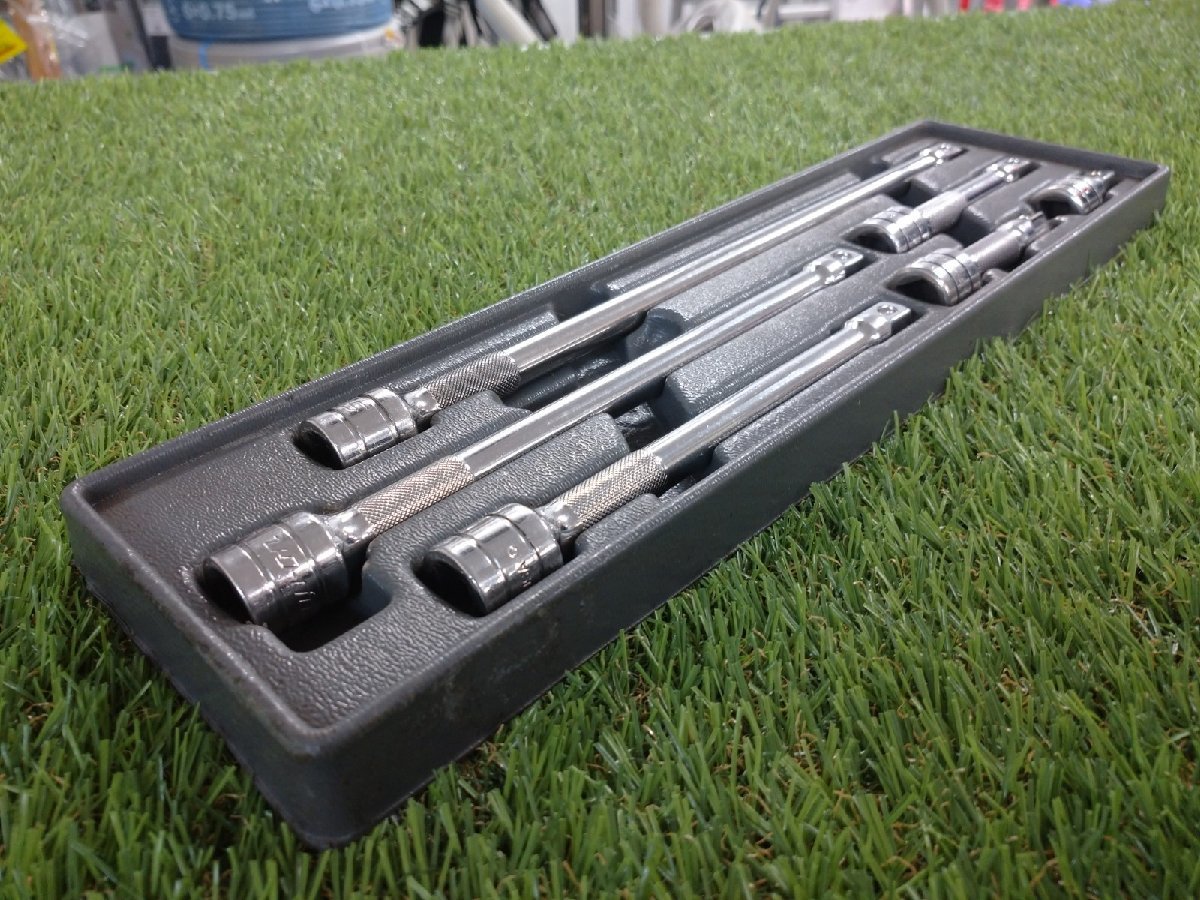 ◆中古◆ Snap-on スナップオン 3/8 エクステンションバー6本セット FXK11/FXK8/FXK6/FXK4/FXK3/FX1 【アクトツール太宰府店】店頭同時販売_画像5