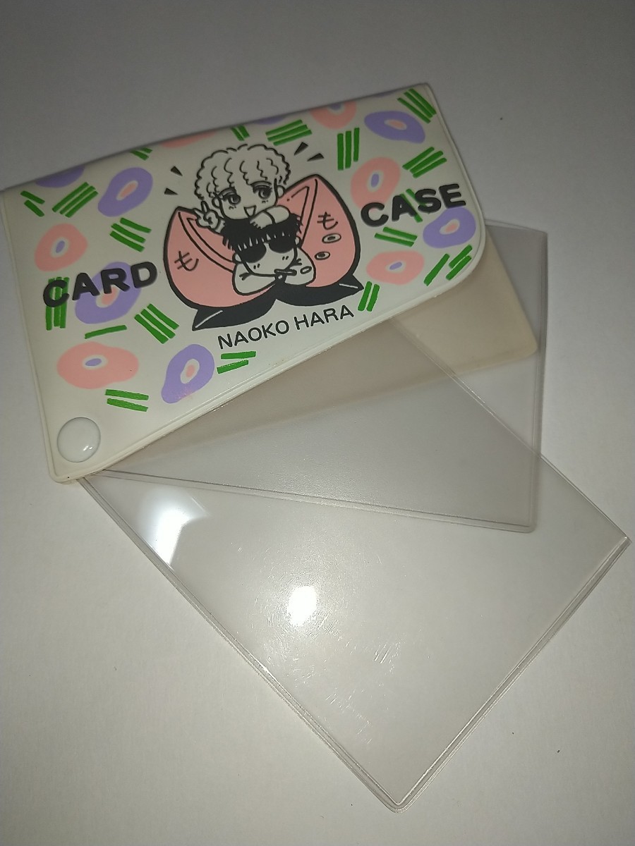 【未使用】カードケース 原なおこ 桃の湯物語 LaLaララ 全員プレゼント？ カード2枚収納10.8cm7.5cm_画像3