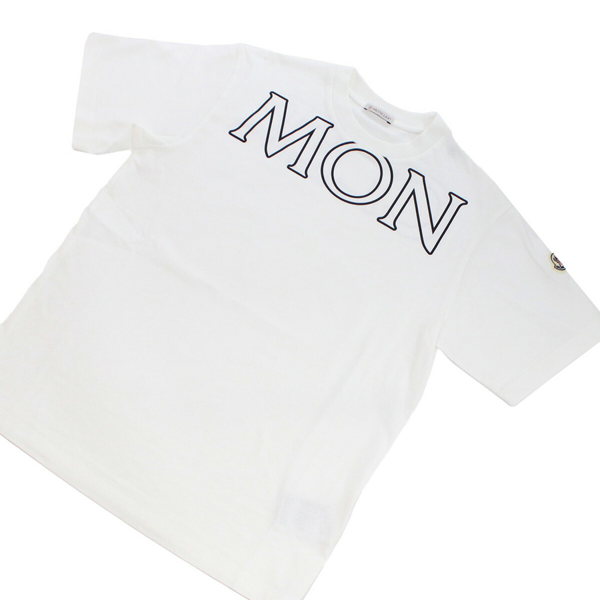 モンクレール MONCLER レディース－Ｔシャツ ブランド 8C00022 SS-TSHIRT 829HP 033 ホワイト系 サイズS