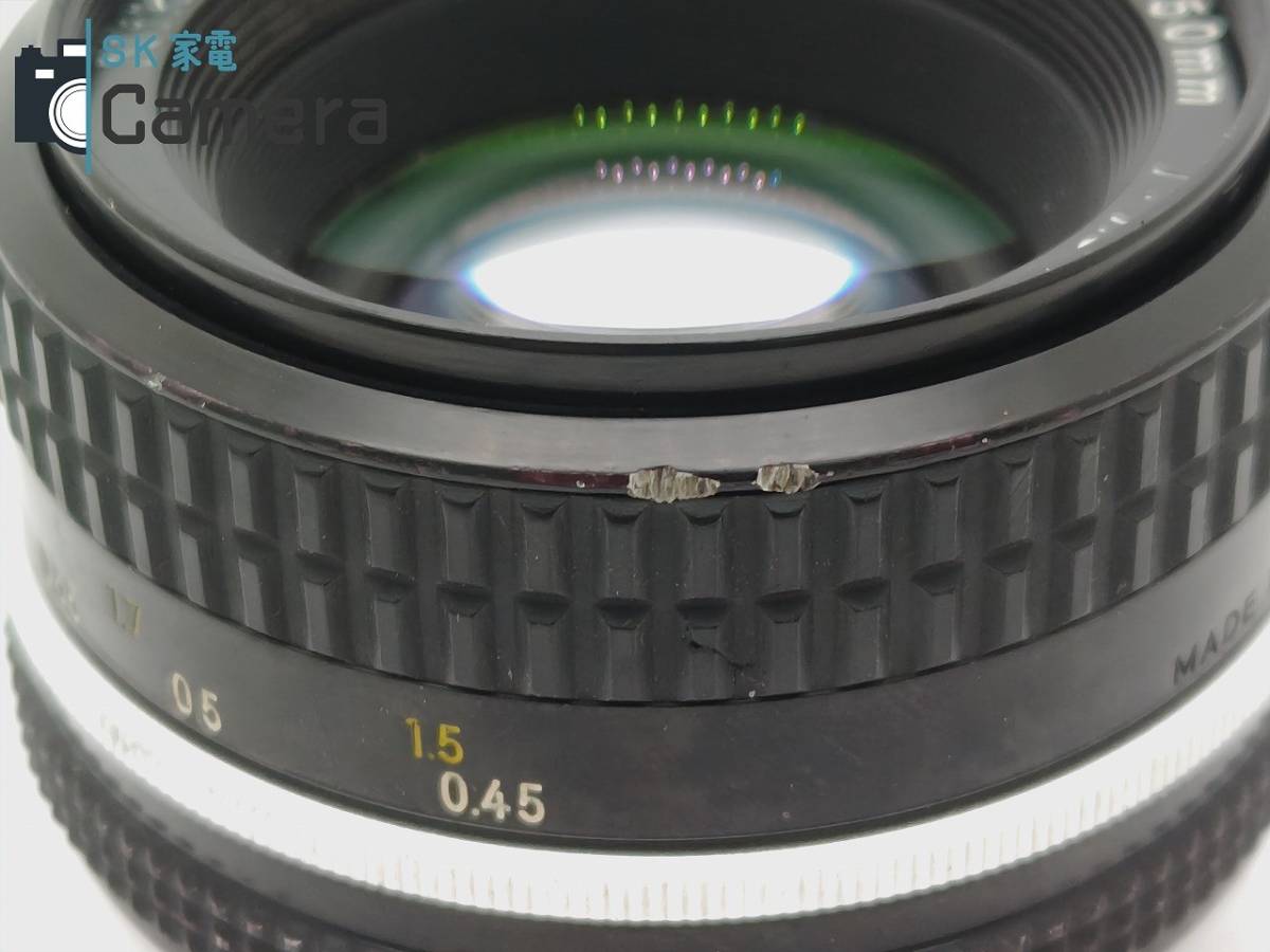 Nikon NIKKOR 50ｍｍ F1.8 Ai キャップ付き ニコン_画像6