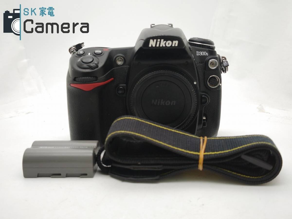 Nikon D300s 電池 ストラップ付 ニコン