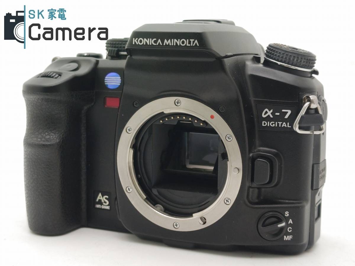 希少 KONICA MINOLTA α-7 DIGITAL コニカミノルタ KONICA MINOLTA CUSTOM 02 カスタム