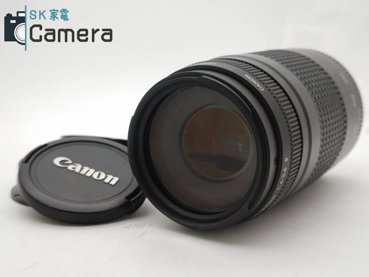 Canon EF 75-300ｍｍ F4-5.6 II キャノン キャップ付き_画像1