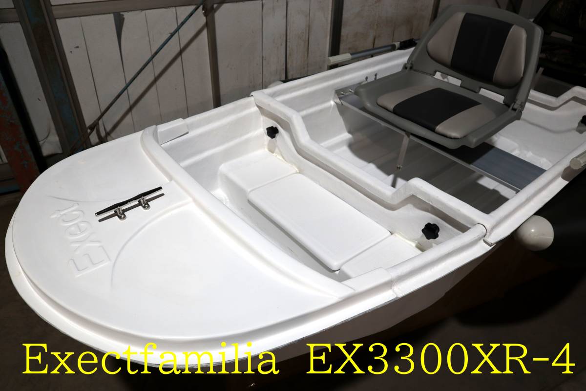 Exect Familia　EX３３００XR-４スペシャルデラックス　D・I・Yモデル　量産型タイプⅡ２分割/３分割生簀仕様　　２modeFRPボート　_画像4