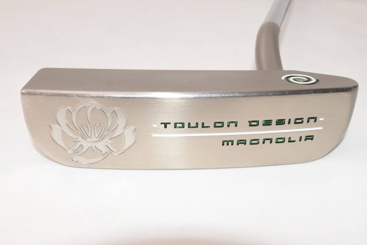 ☆限定・希少品☆オデッセイ TOULON MAJOR RUN MAGNOLIA パター☆トゥーロン マグノリア(木蓮）☆33インチ☆右利き☆純正ヘッドカバー付_画像2