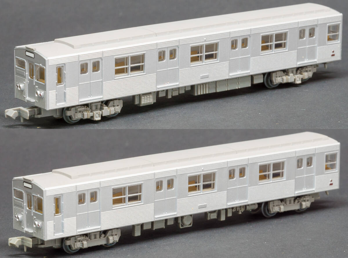 加工品◆トミーテック(TOMYTEC)◆鉄道コレクション 北大阪急行7000形（ステンレス車）7005Fタイプ 8両編成セット_7006タイプ・7506タイプの側面拡大画像