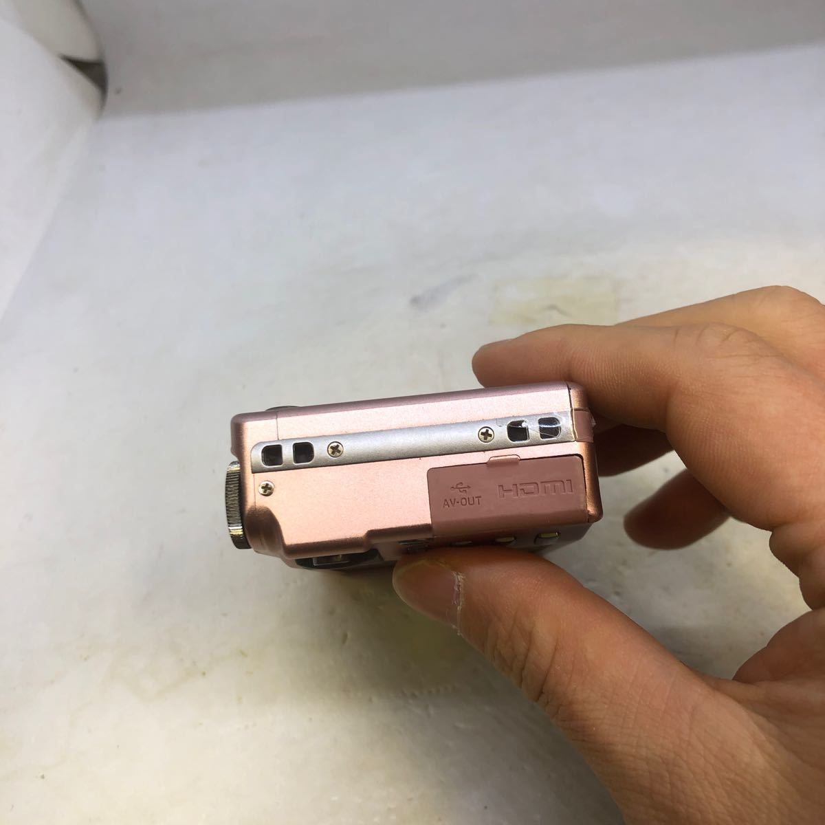 Ricoh CX5 pink ピンク　本体のみ　ジャンク　1円〜_画像4