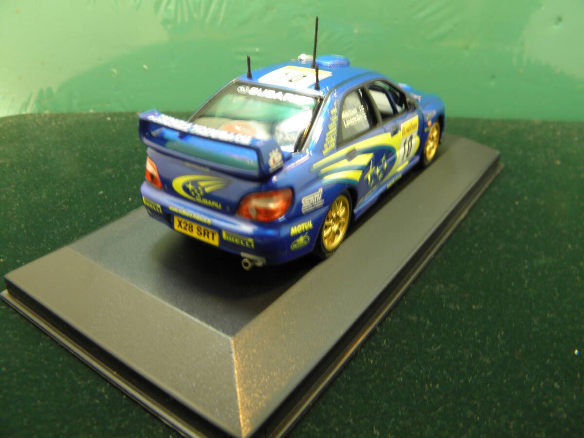 イクソ　スバルインプレッサWRC　トミーマキネン　モンテカルロ2002限定モデル　1/43_画像4