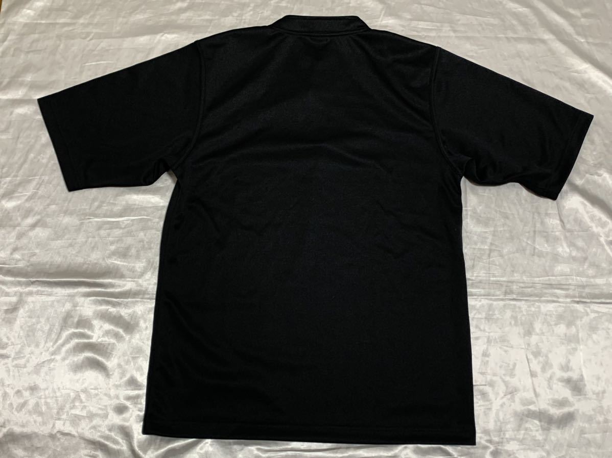 【送料無料 値下げ交渉歓迎】アディダスオリジナルス オールブラックス公式ラガーシャツ ラグビーニュージーランド代表 古着 黒ジャージの画像2