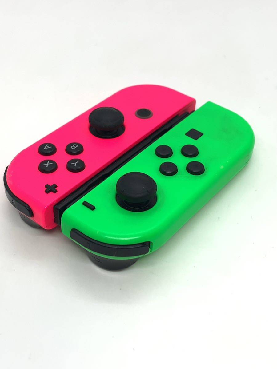 Nintendo Switch Joy-Con ネオングリーン　ピンク　　ジョイコン　9_画像3